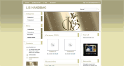 Desktop Screenshot of lishandbag.webnode.com.ve