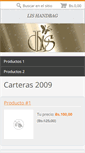 Mobile Screenshot of lishandbag.webnode.com.ve