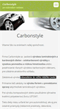Mobile Screenshot of carbonstyle.webnode.sk