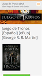 Mobile Screenshot of juegodetronosepub.webnode.es