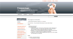 Desktop Screenshot of freepacman.webnode.com