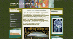 Desktop Screenshot of originalolindastyle.webnode.com.br