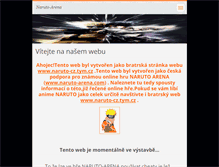 Tablet Screenshot of naruto-arena.webnode.cz