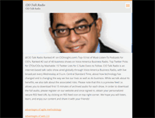 Tablet Screenshot of ciotalkradio.webnode.com