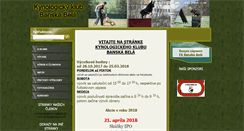 Desktop Screenshot of kkbanskabela.webnode.sk