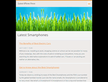 Tablet Screenshot of latestiphonenews.webnode.com