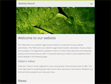 Tablet Screenshot of medicinanatural.webnode.com