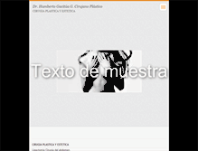 Tablet Screenshot of drhumbertogacituag.webnode.cl