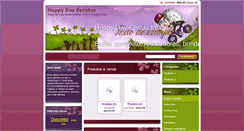 Desktop Screenshot of happydayeventos.webnode.com