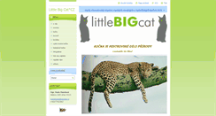 Desktop Screenshot of littlebigcat.webnode.cz