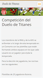 Mobile Screenshot of duelodetitanes.webnode.es
