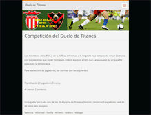 Tablet Screenshot of duelodetitanes.webnode.es