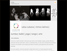 Tablet Screenshot of cocoaestudio.webnode.es