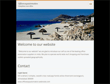 Tablet Screenshot of officewayautomation.webnode.com