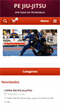 Mobile Screenshot of pe-jiujitsu.webnode.com