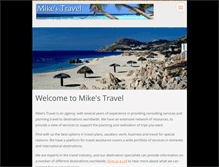 Tablet Screenshot of mikestravel.webnode.com