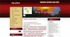 Desktop Screenshot of jds-zilina.webnode.sk