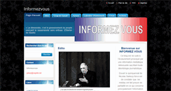 Desktop Screenshot of informezvous.webnode.fr