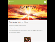 Tablet Screenshot of japon2010.webnode.fr