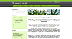 Desktop Screenshot of okzdravi.webnode.cz