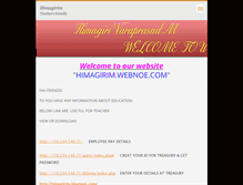 Tablet Screenshot of himagirim.webnode.com
