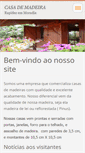 Mobile Screenshot of casademadeira.webnode.com.br