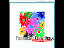 Tablet Screenshot of essencialcosmeticos.webnode.com.br