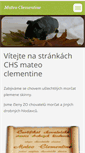 Mobile Screenshot of mateo-clementine.webnode.cz