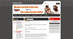 Desktop Screenshot of bordel-mania.webnode.cz