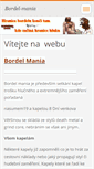 Mobile Screenshot of bordel-mania.webnode.cz