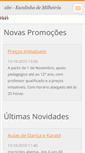 Mobile Screenshot of abc-escolinhademilheiros.webnode.com.pt