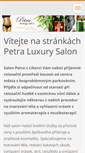 Mobile Screenshot of petra-salon.webnode.cz