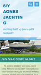 Mobile Screenshot of jardajehlickajachting.webnode.cz