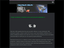 Tablet Screenshot of centrumoslav.webnode.cz