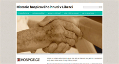 Desktop Screenshot of hospicliberec.webnode.cz