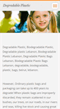 Mobile Screenshot of degradableplastic.webnode.com