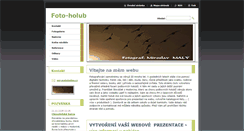 Desktop Screenshot of foto-holub.webnode.cz