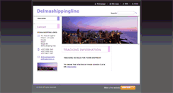 Desktop Screenshot of delmashippingline.webnode.com