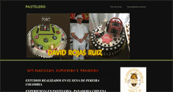 Desktop Screenshot of elpastelero.webnode.es