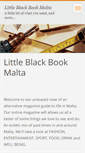Mobile Screenshot of littleblackbookmalta.webnode.com
