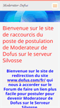 Mobile Screenshot of moderator-dofus.webnode.fr