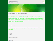 Tablet Screenshot of passionoffashion.webnode.com