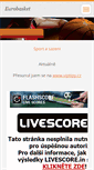 Mobile Screenshot of eurobasket.webnode.cz