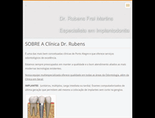 Tablet Screenshot of clinicamartins.webnode.com.br
