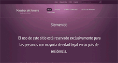 Desktop Screenshot of maestrosdelamarre.webnode.es