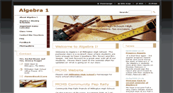 Desktop Screenshot of algebra1.webnode.com