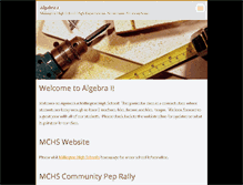 Tablet Screenshot of algebra1.webnode.com