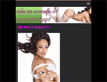 Tablet Screenshot of dubaihotescort.webnode.com