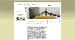 Desktop Screenshot of onlinepaydayloans.webnode.com