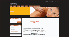 Desktop Screenshot of lisa-sexy.webnode.com
